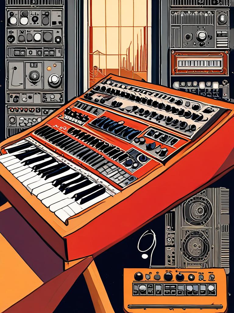 O Sintetizador Minimoog cover