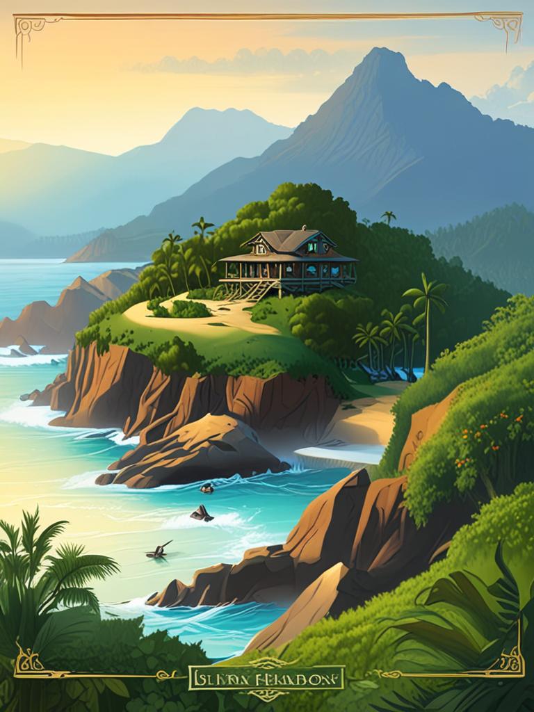 The Island Of Five Horizons cover