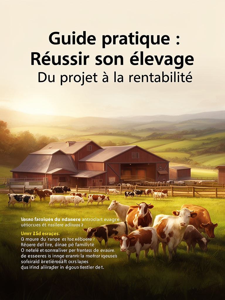 Guide pratique : Réussir son élevage : Du projet à la rentabilité cover