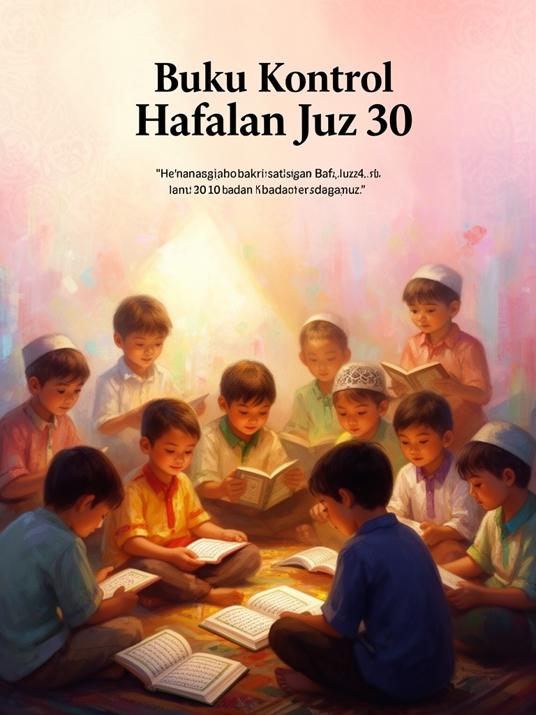 Buku Kontrol Hafalan Juz 30 cover