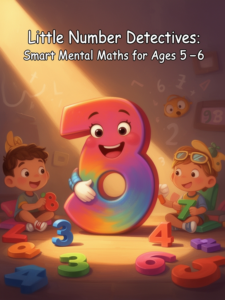 Little Number Detectives: Smart Mental Maths for Ages 5–6 cover