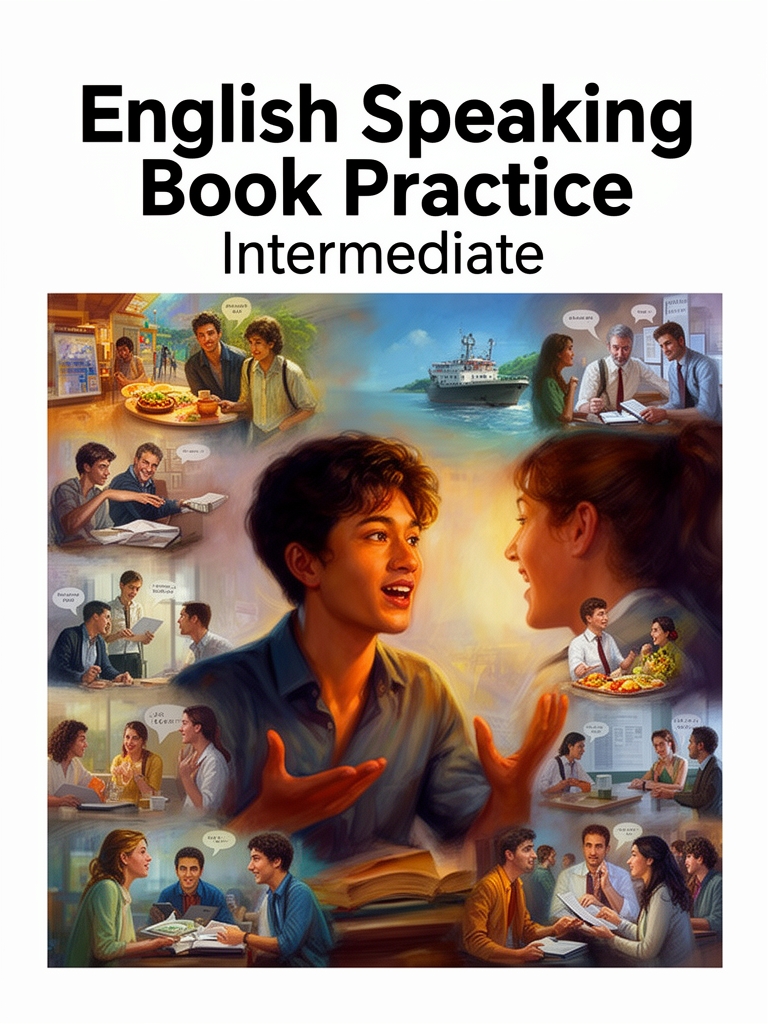 English speaking book practice intermediate cover