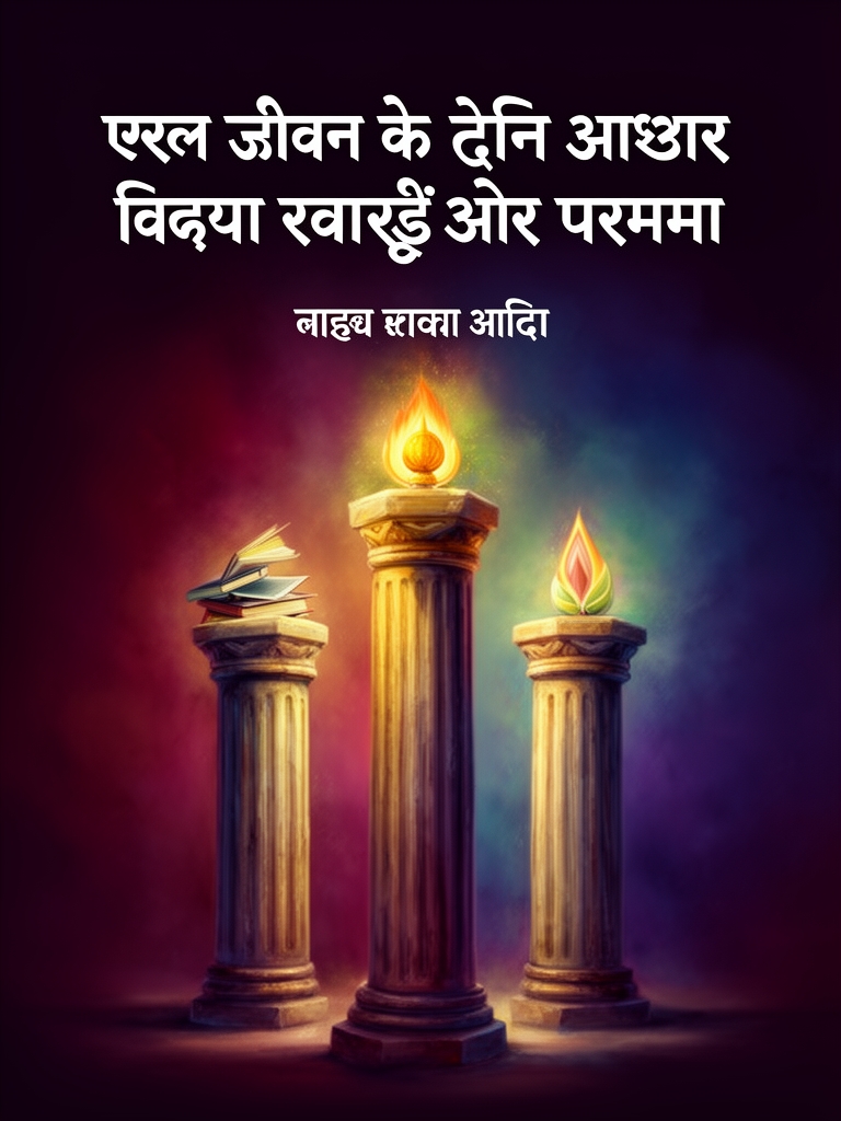 सफल जीवन के तीन आधार विद्या स्वास्थ्य और परमात्मा cover