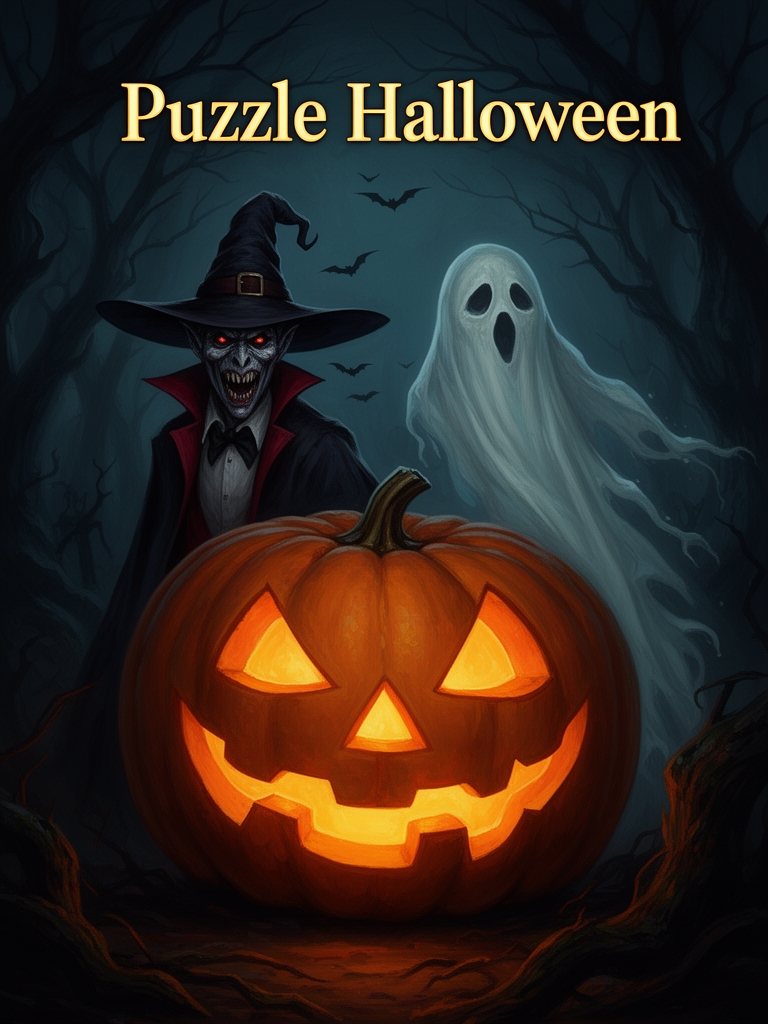 Puzzle Halloween cover
