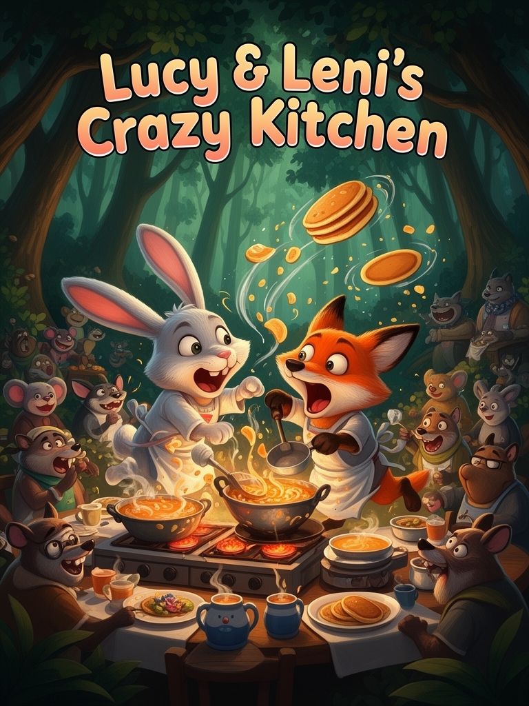 Lucy & Leni’s Crazy Kitchen cover