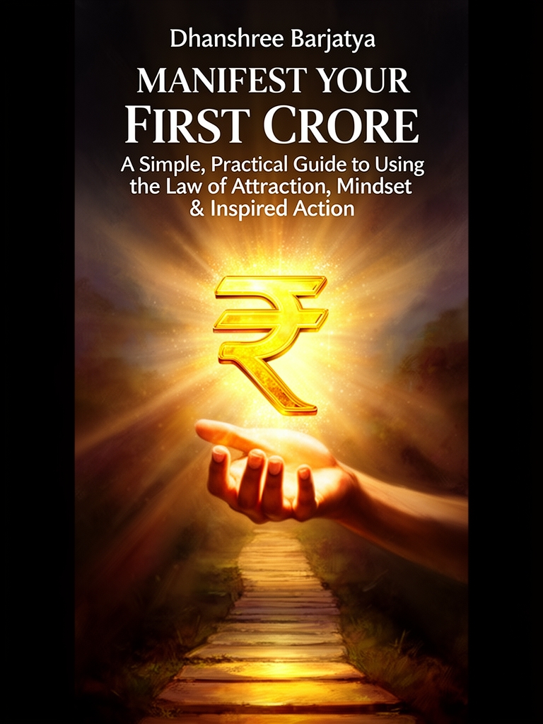 Manifest your first Crore cover