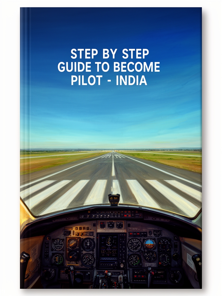 Step by step Guide to become Pilot - India cover