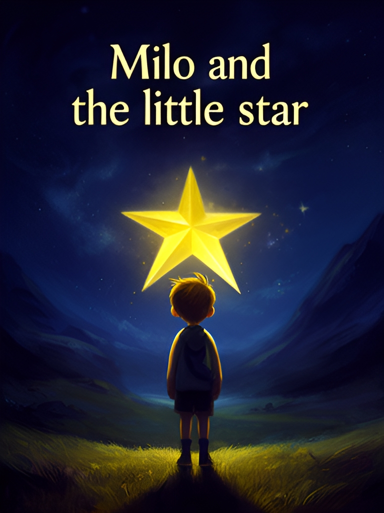 Milo and the little star cover