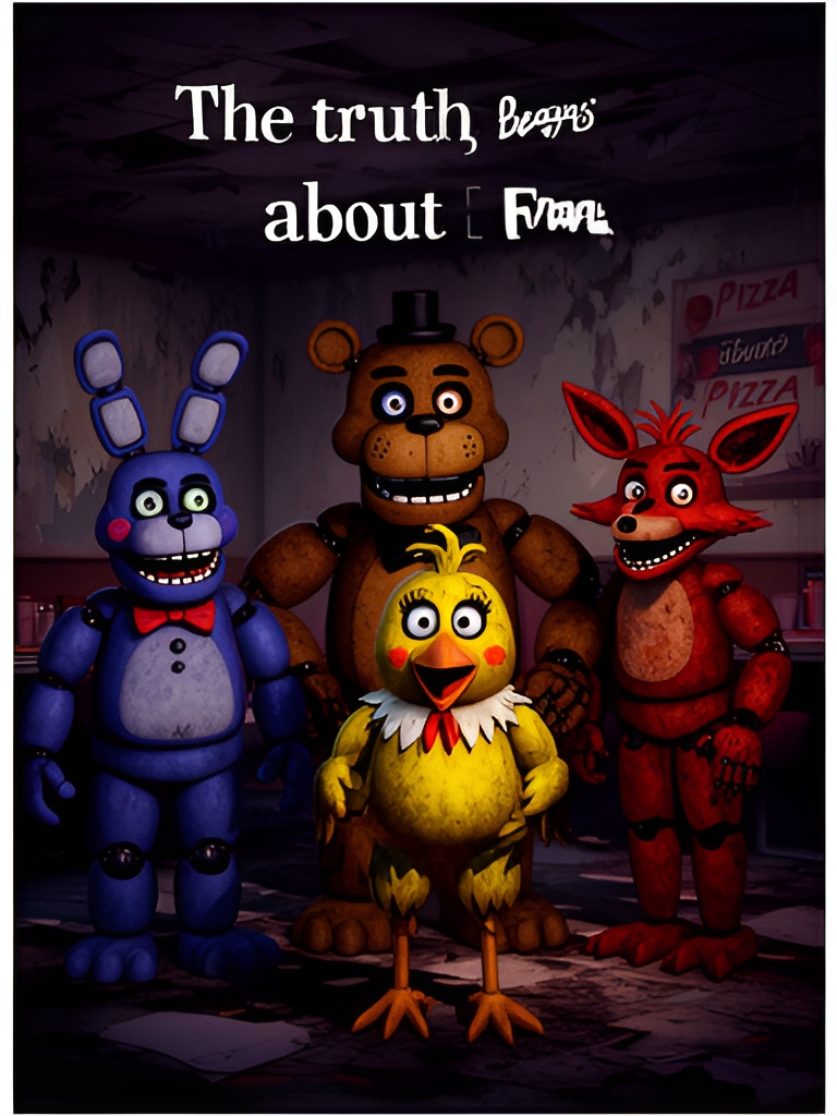 The truth about Fnaf cover