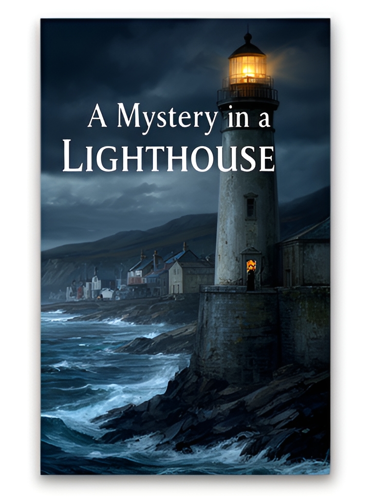 A mystery in a lighthouse cover