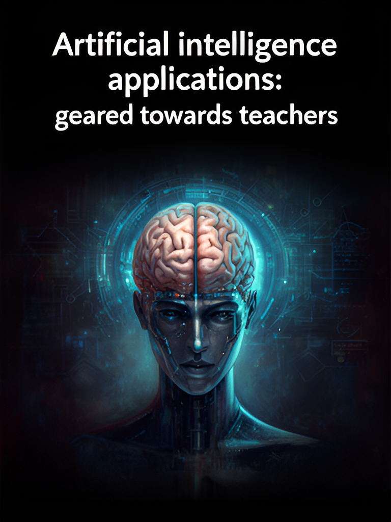 Artificial intelligence applications: geared towards teachers cover