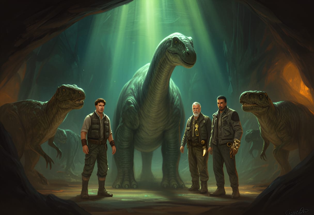 The proxies awaken in the living Jurassic.