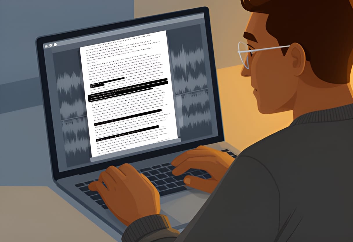 You close the workday by running the full pipeline on a batch of 50 anonymized visit transcripts.