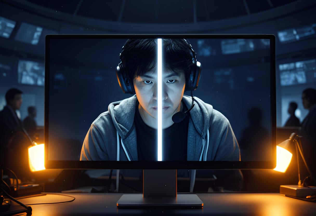 The signal resolves into a repeating cosmic glyph.