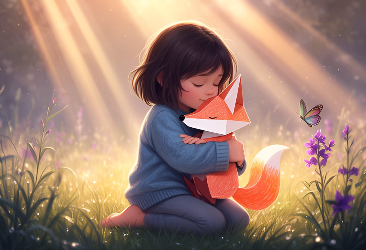 Lila holds Ember close, breathing in his crayon-and-sunlight scent.