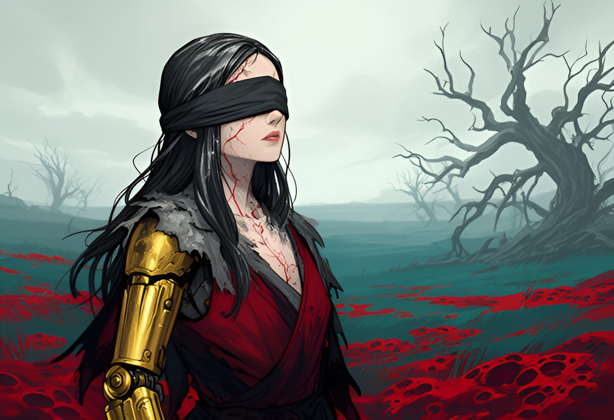 Malenia endures, her resolve unbroken by rot.