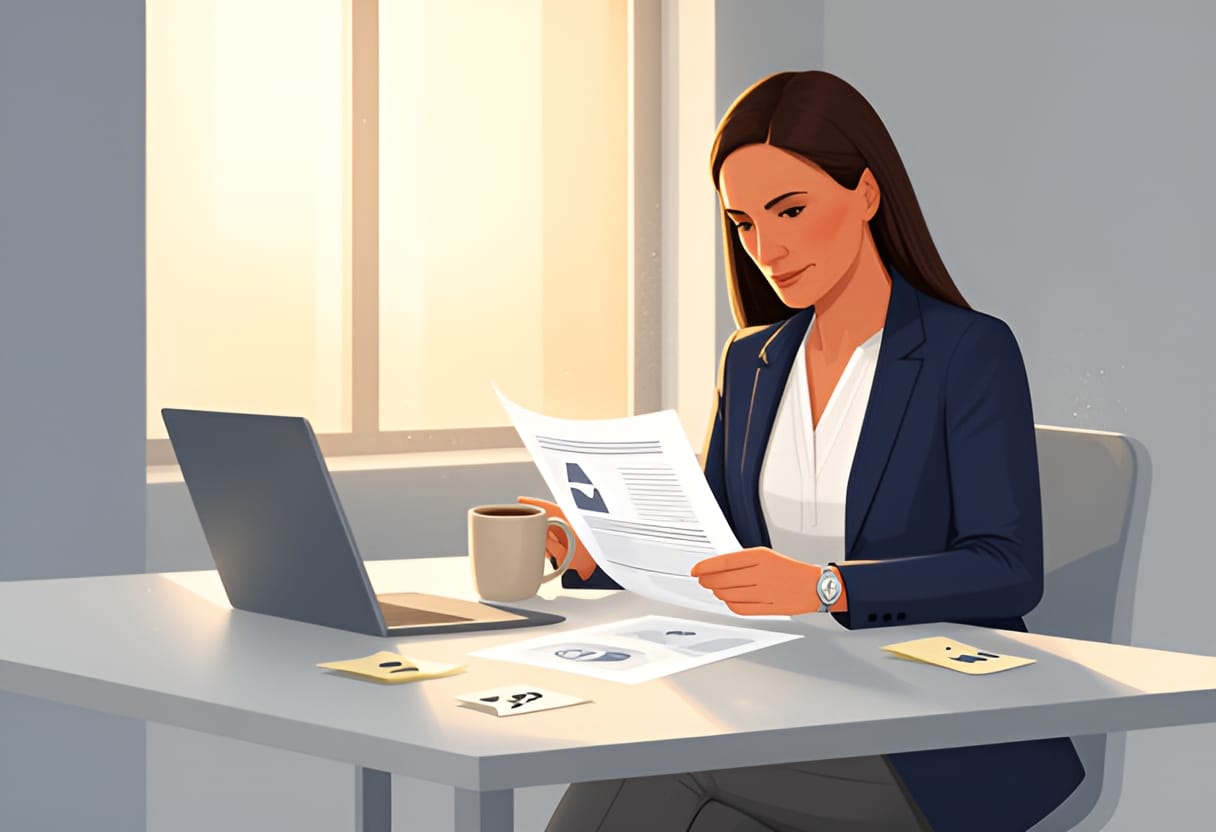 Elise reads the report that reveals her team’s hidden impact.