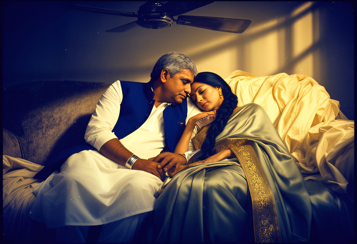 After intimacy, a moment of stillness
