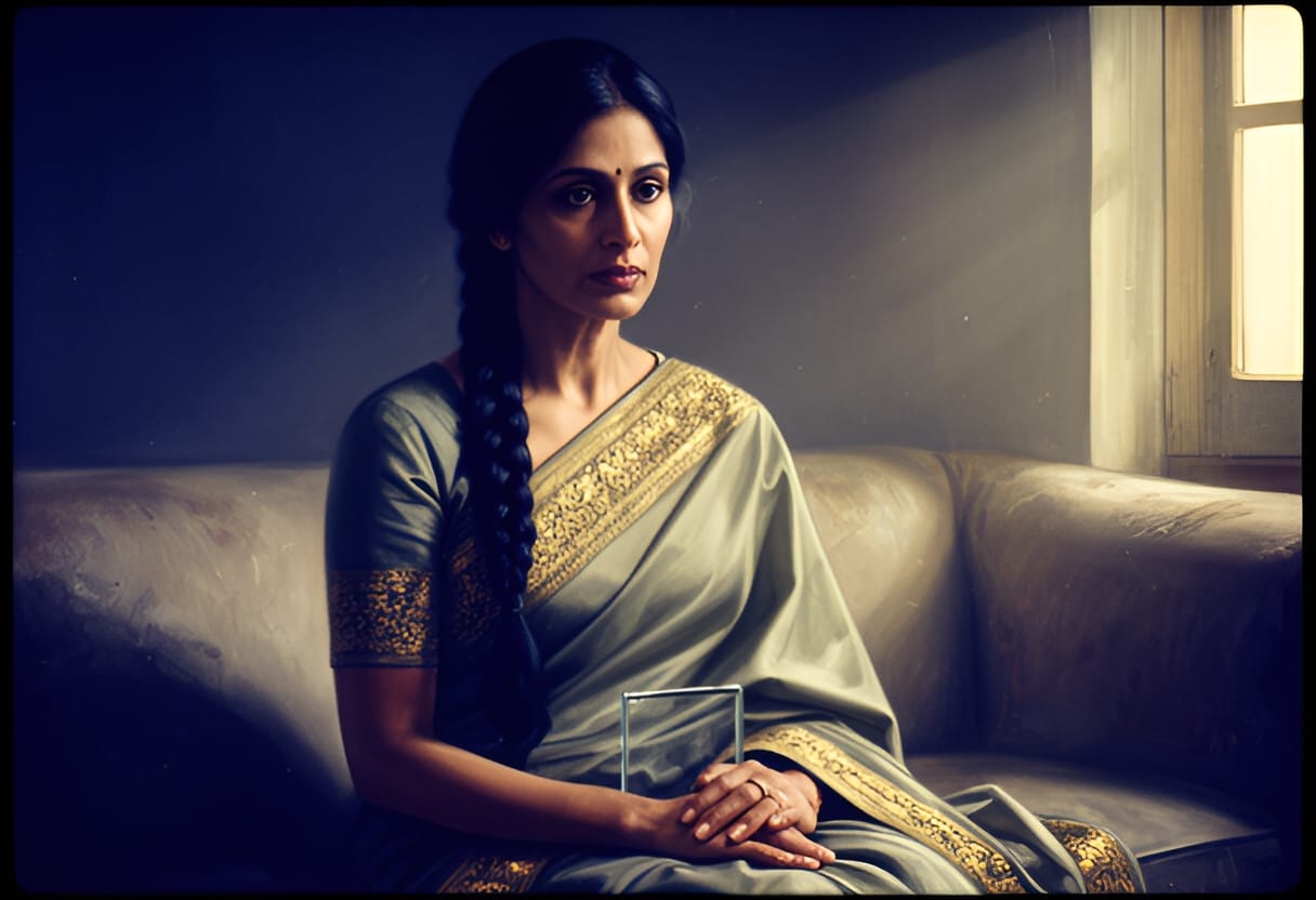 She feels less alone, even in solitude.